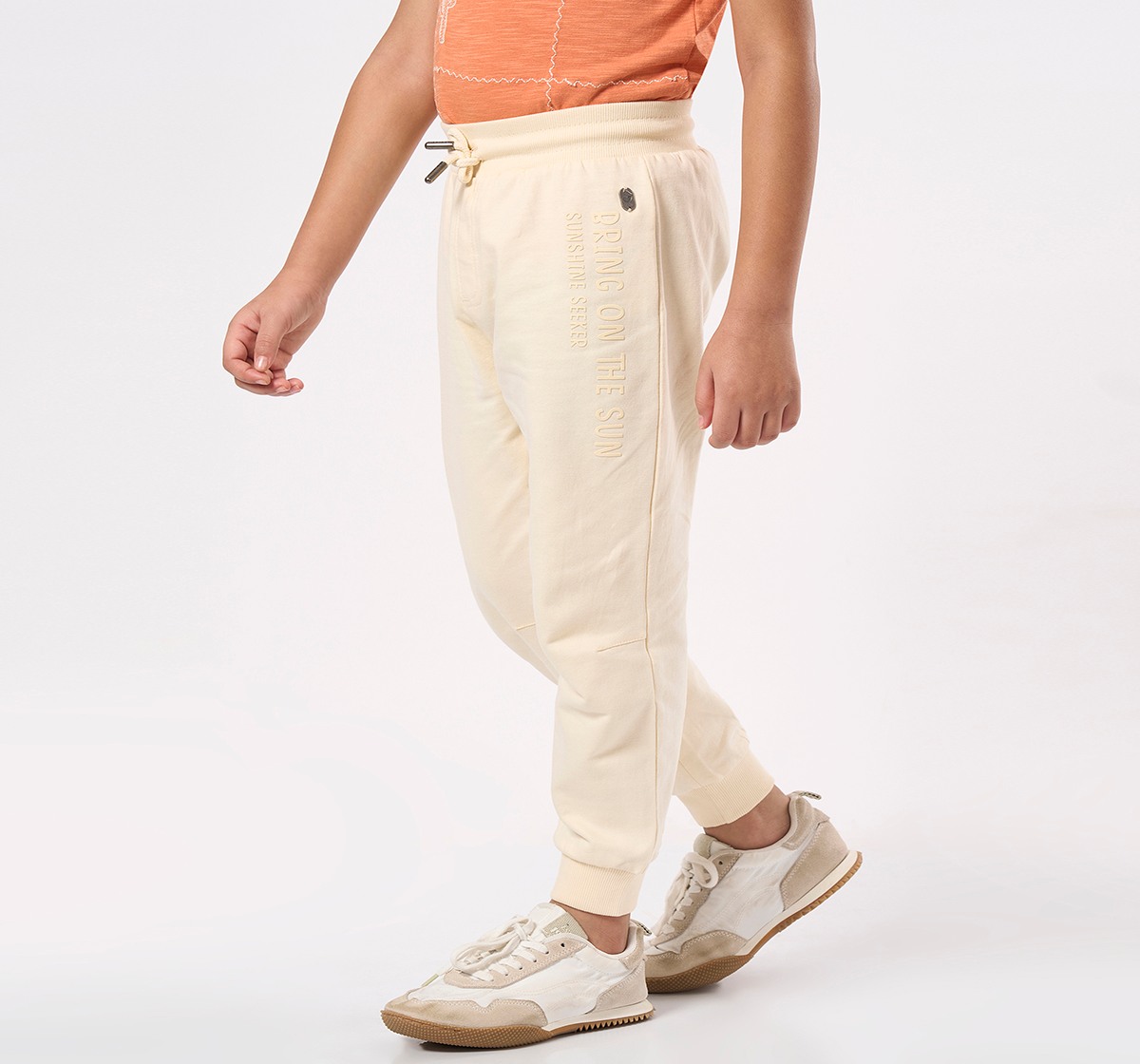 Ed-a-Mamma Kids Boys Joggers Off-White