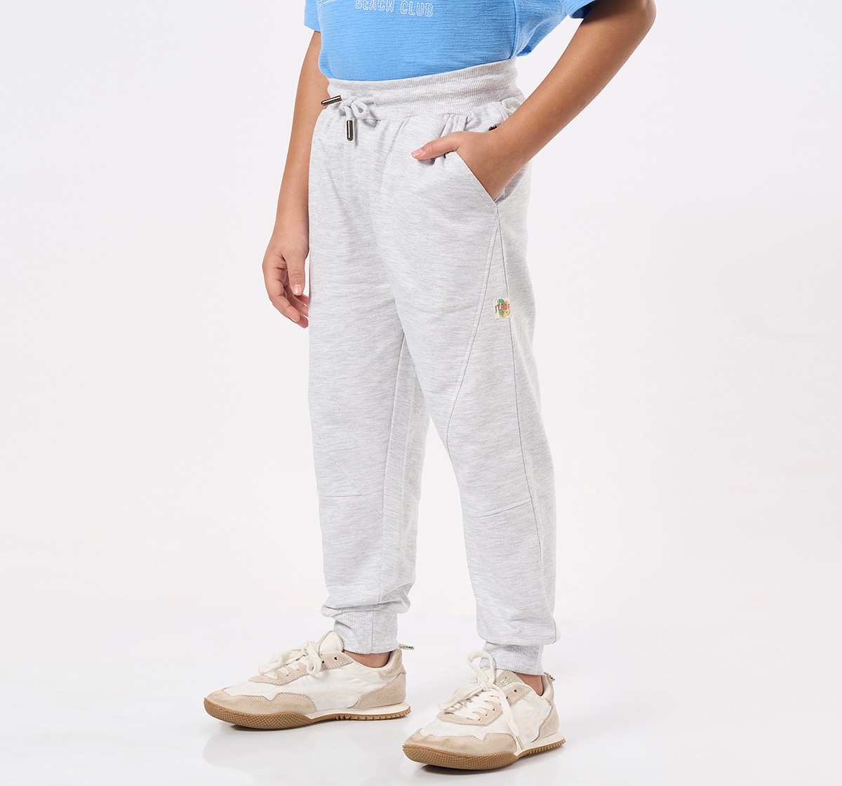 Ed-a-Mamma Kids Boys Joggers Grey