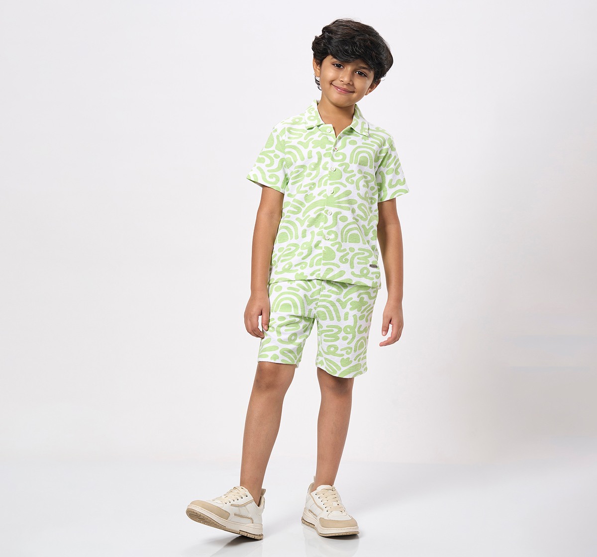 Ed-a-Mamma Kids Boys Sets Neon Green