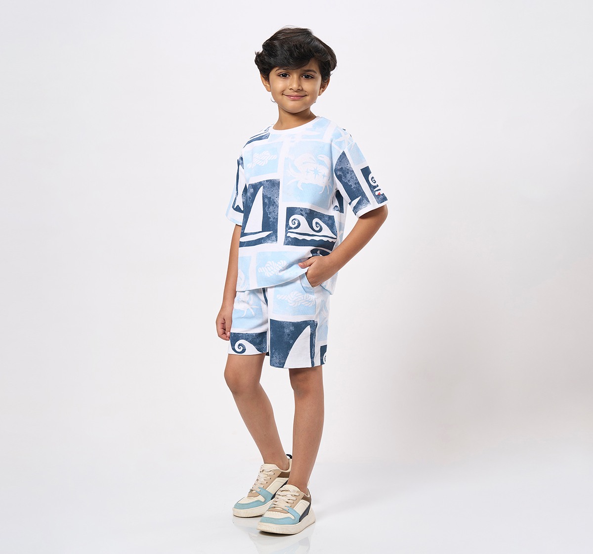 Ed-a-Mamma Kids Boys Sets Blue