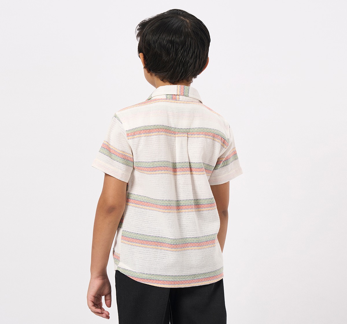 Ed-a-Mamma Kids Boys Shirts Off-White