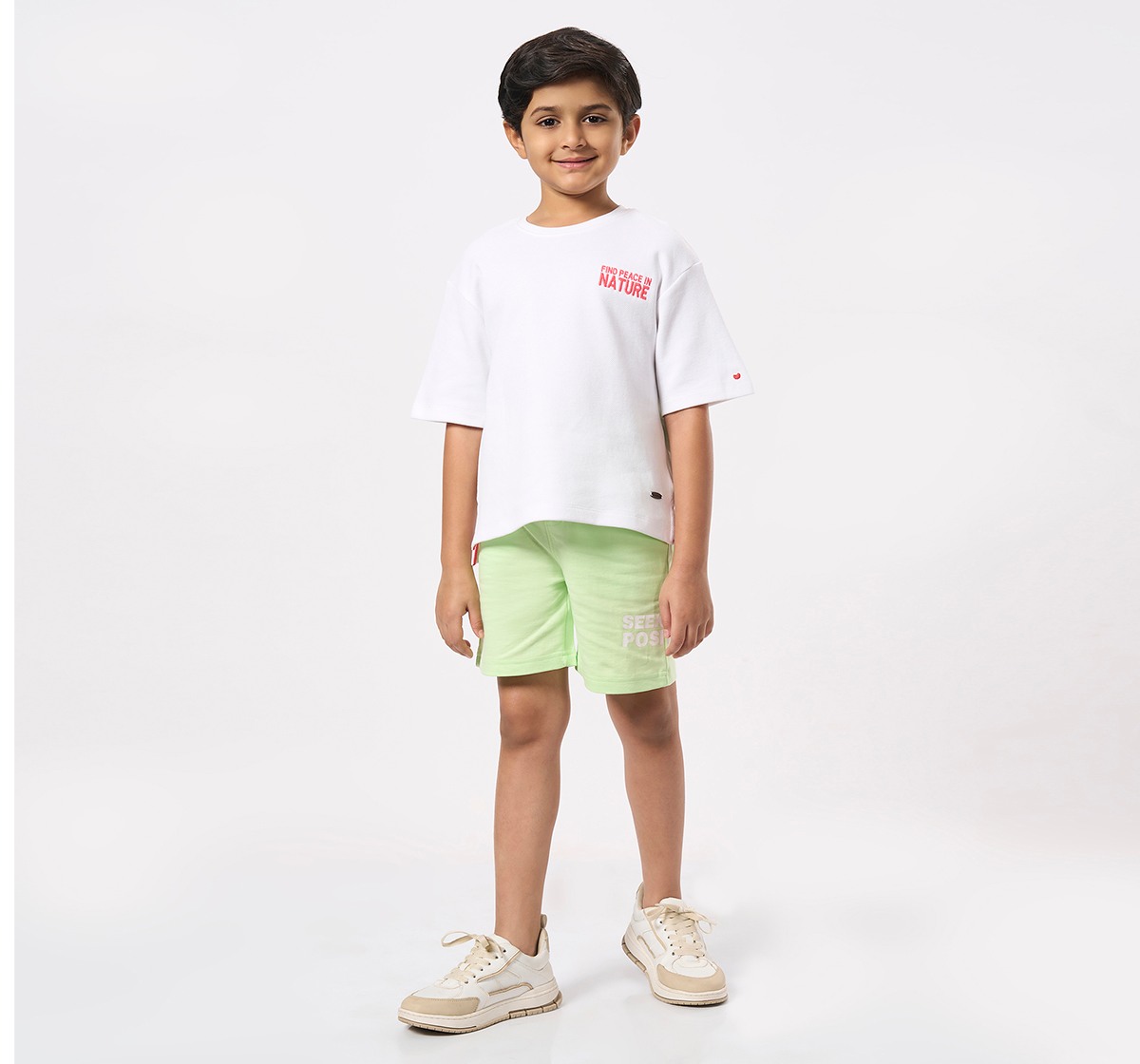 Ed-a-Mamma Kids Boys Shorts Neon Green