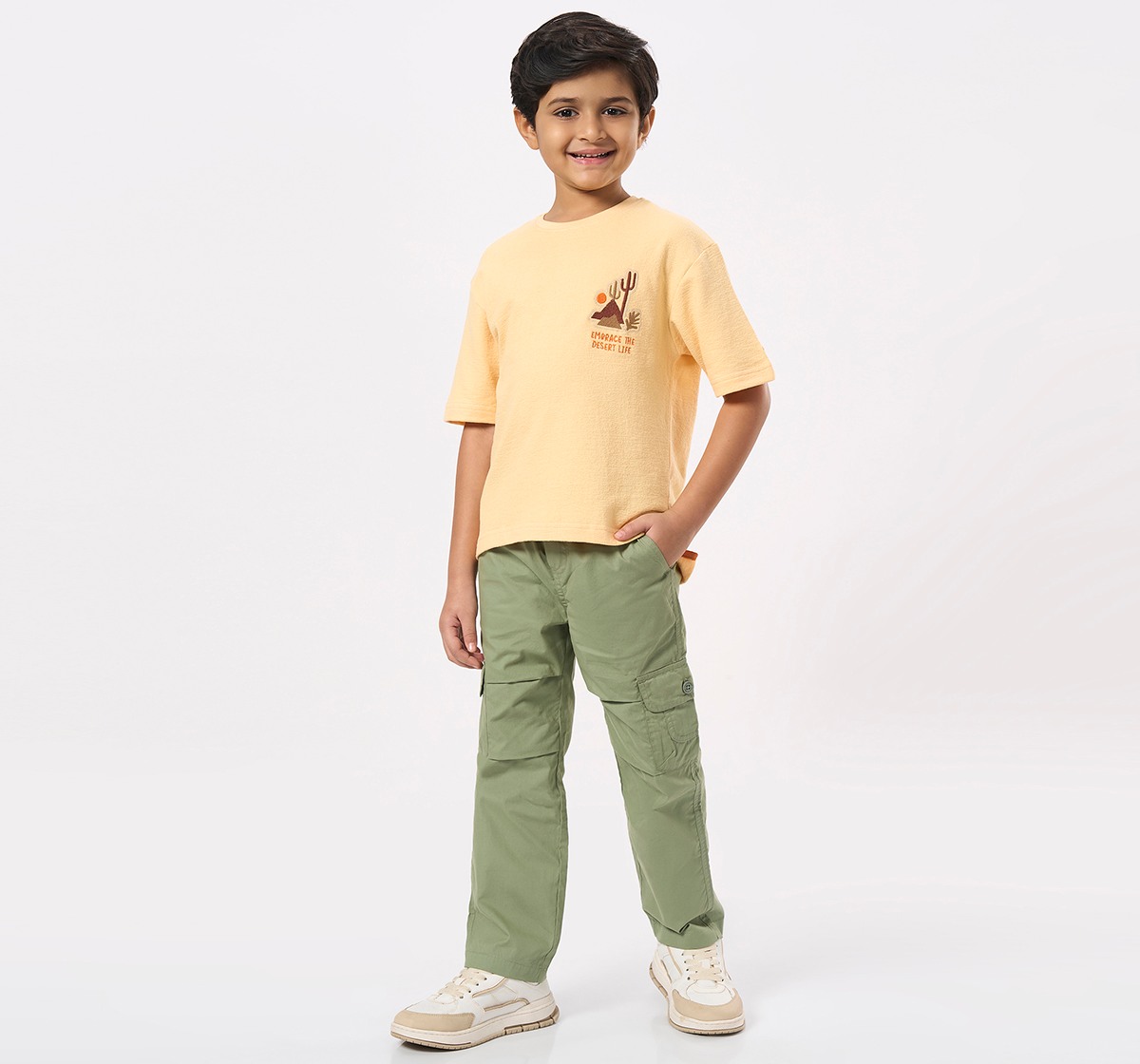 Ed-a-Mamma Kids Boys Trousers & Pants Olive