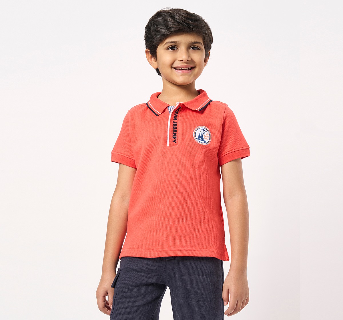 Ed-a-Mamma Kids Boys T-Shirt Red