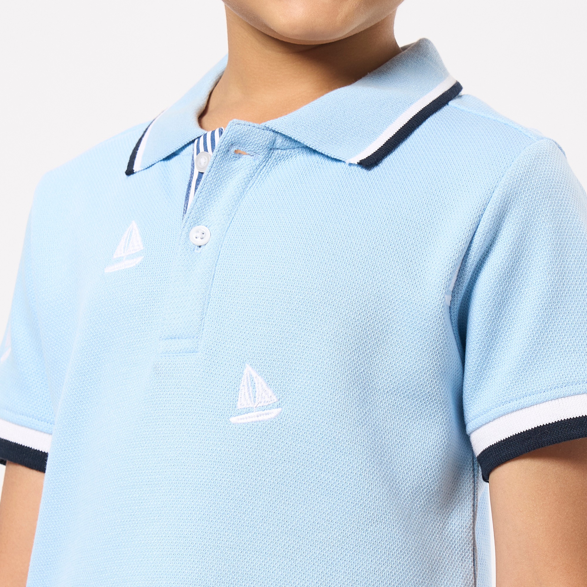Ed-a-Mamma Kids Boys T-Shirt Blue