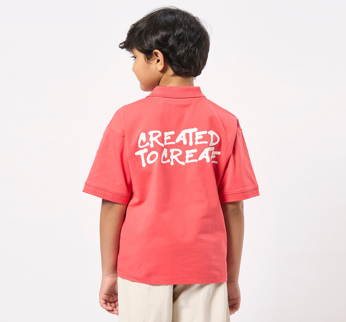Ed-a-Mamma Kids Boys T-Shirt Red