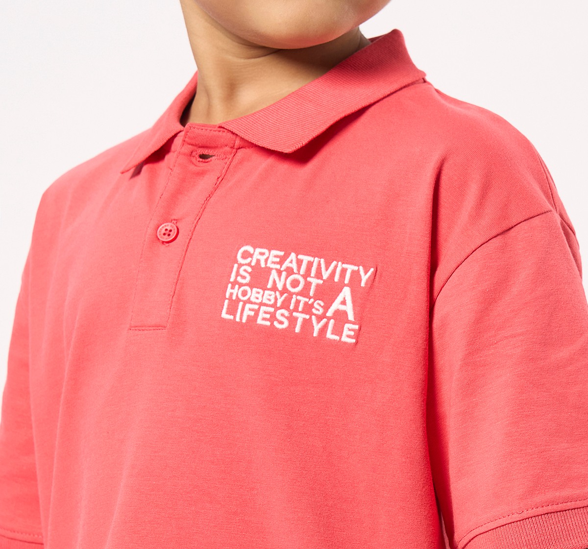 Ed-a-Mamma Kids Boys T-Shirt Red