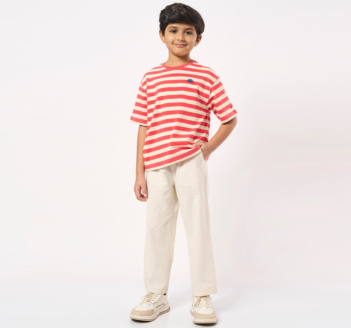 Ed-a-Mamma Kids Boys T-Shirt Red