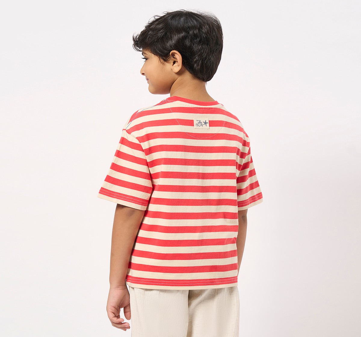Ed-a-Mamma Kids Boys T-Shirt Red