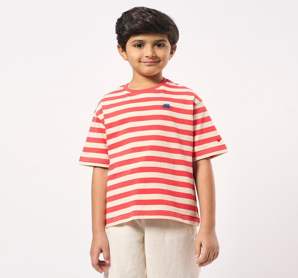Ed-a-Mamma Kids Boys T-Shirt Red