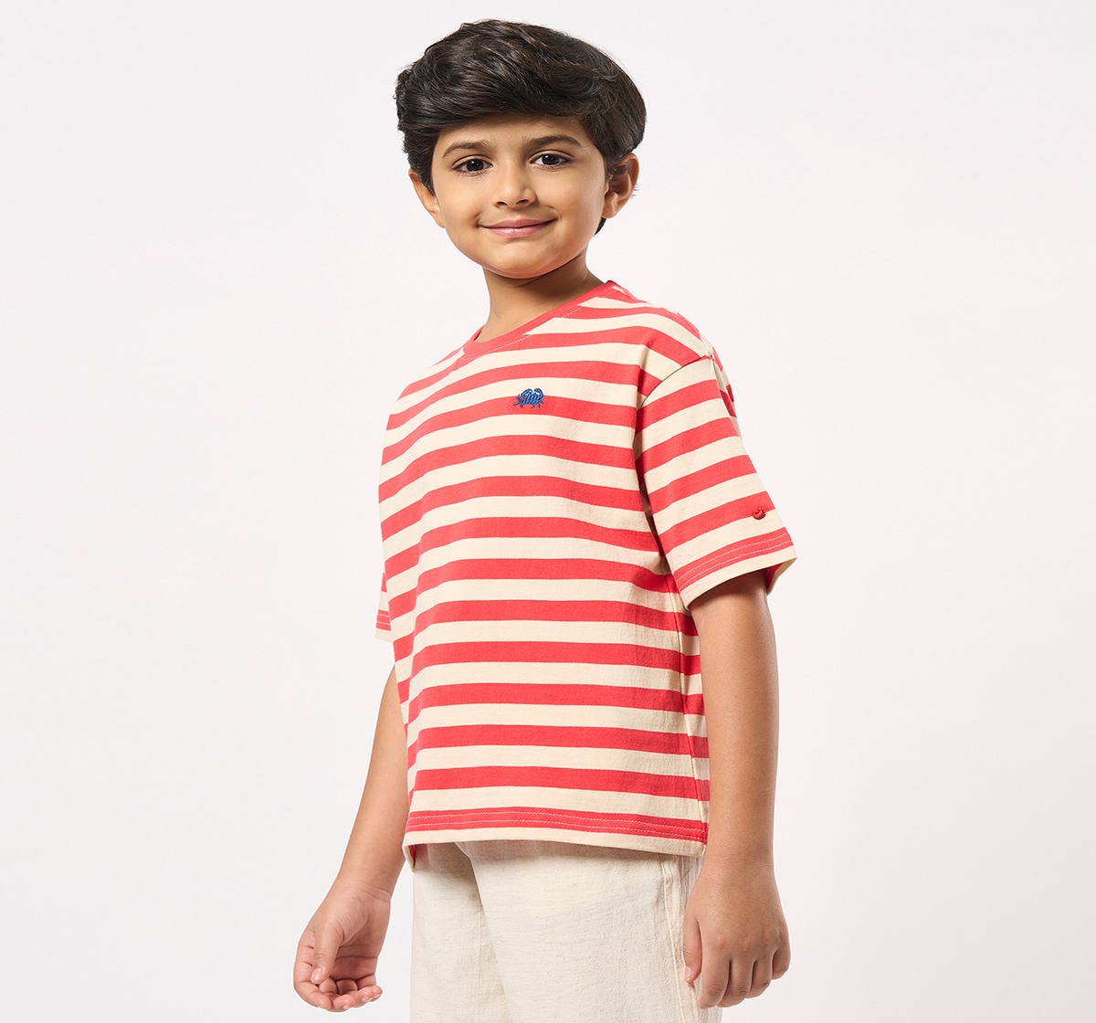 Ed-a-Mamma Kids Boys T-Shirt Red