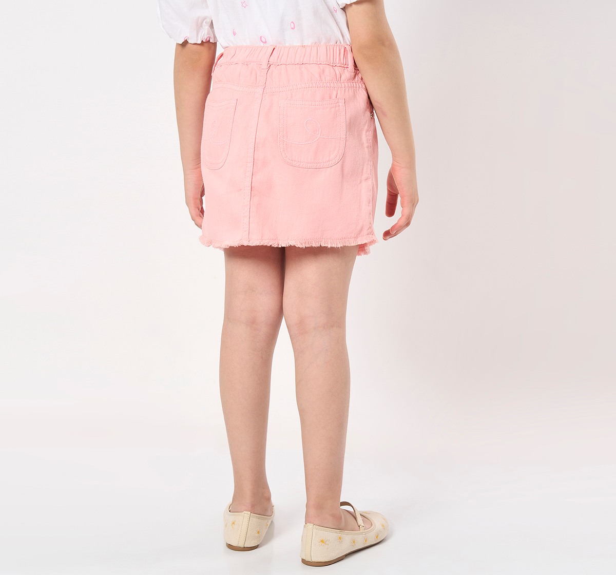 Ed-a-Mamma Kids Girls Skirt Pink