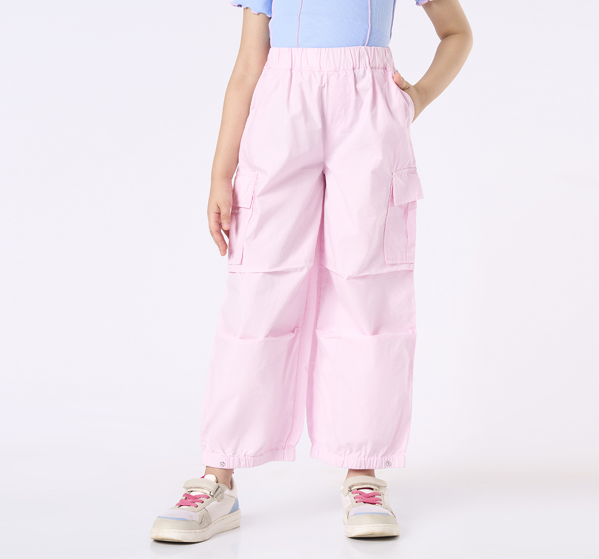 Ed-a-Mamma Kids Girls Trousers & Pants Pink