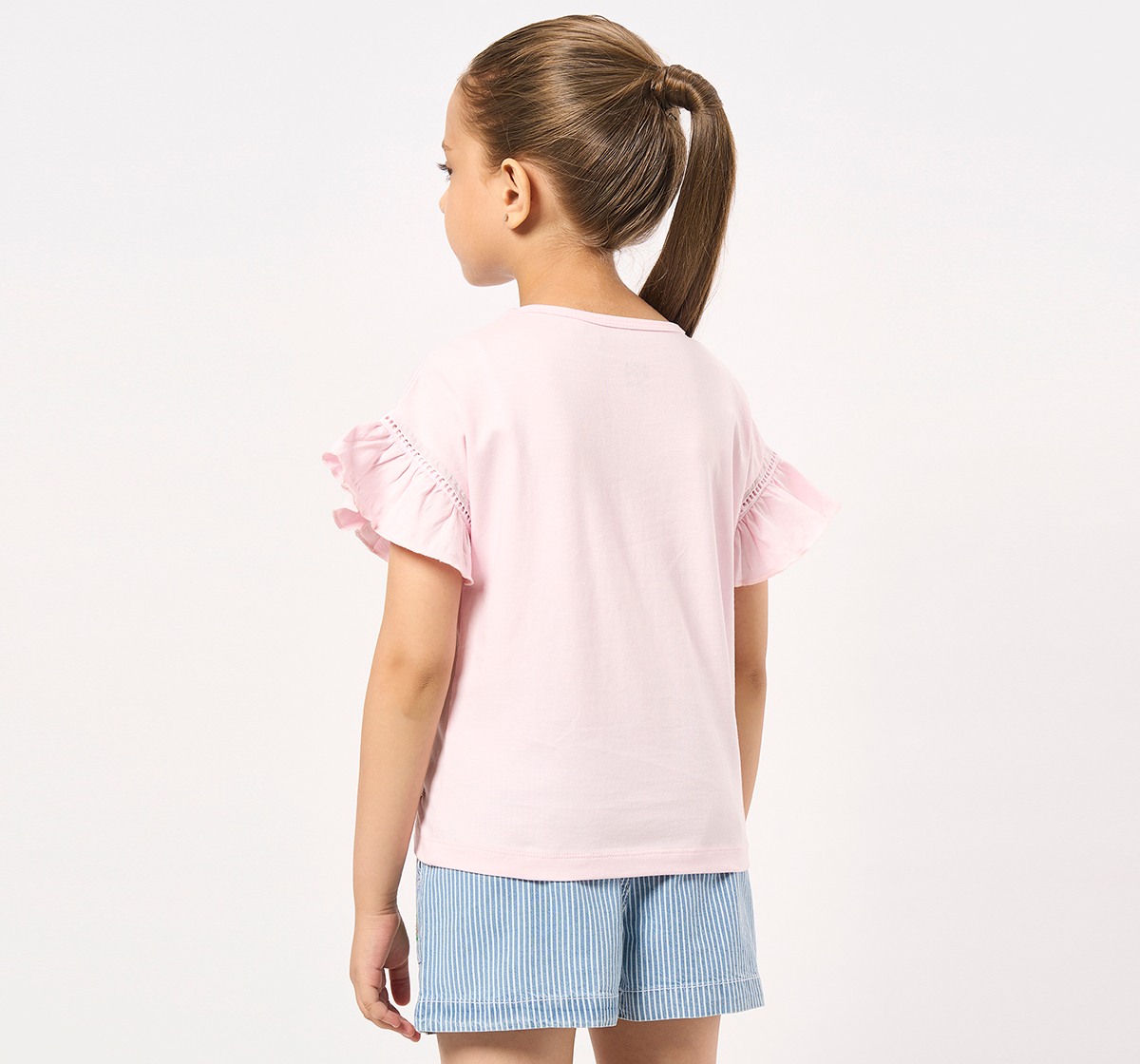 Ed-a-Mamma Kids Girls T-Shirt Red
