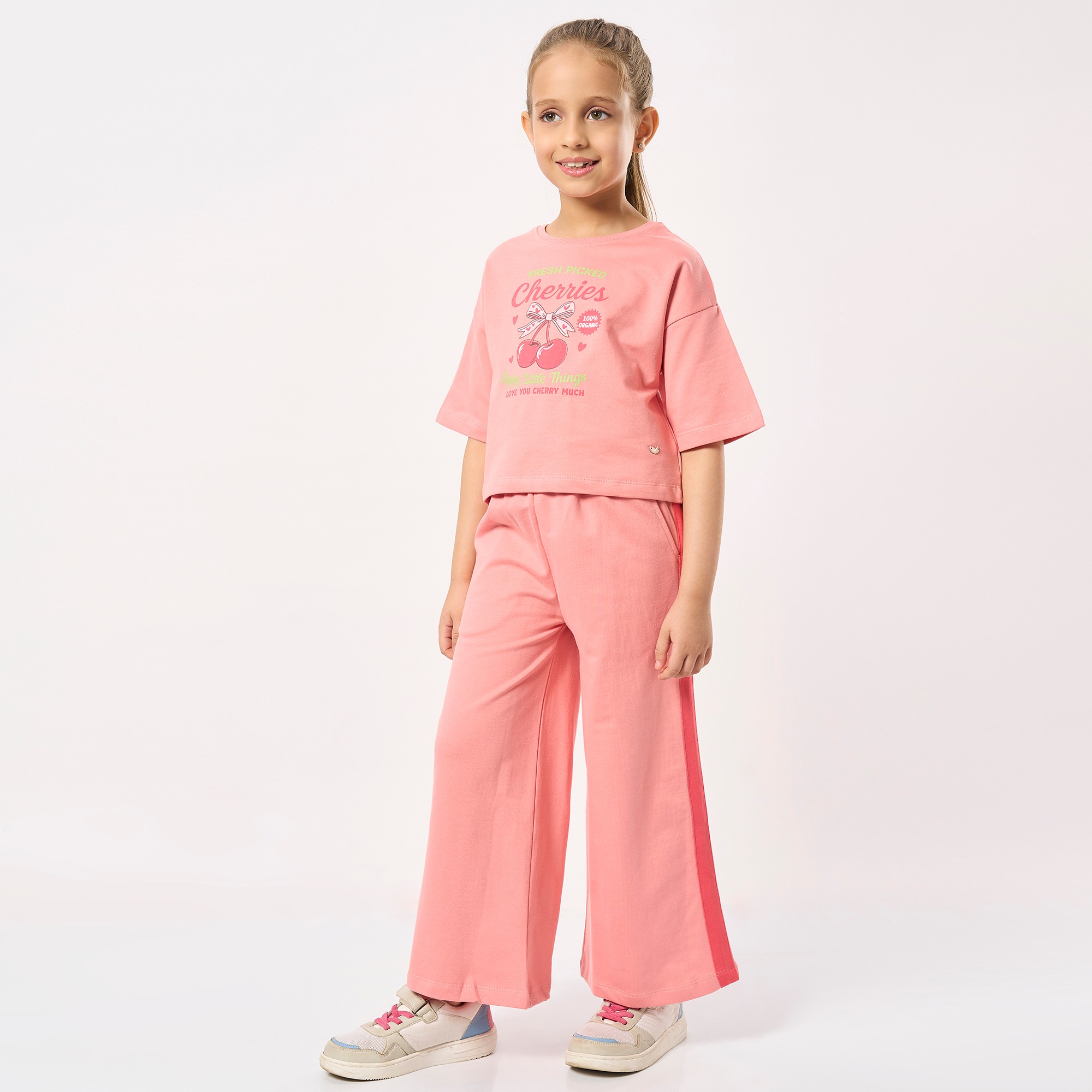 Ed-a-Mamma Kids Girls Sets Peach
