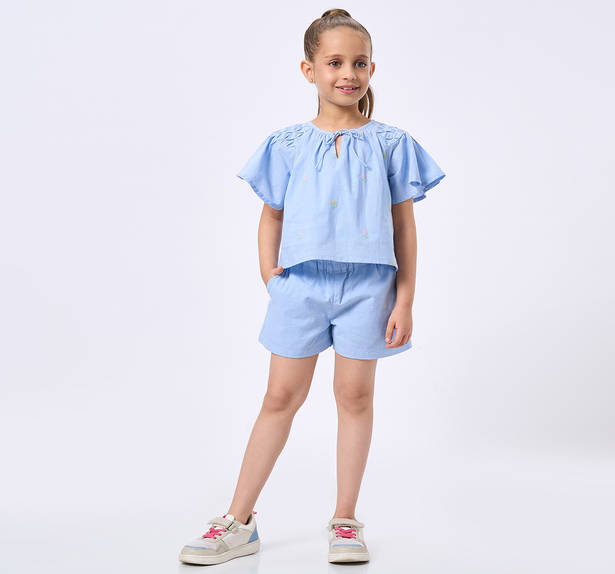 Ed-a-Mamma Kids Girls Sets Blue
