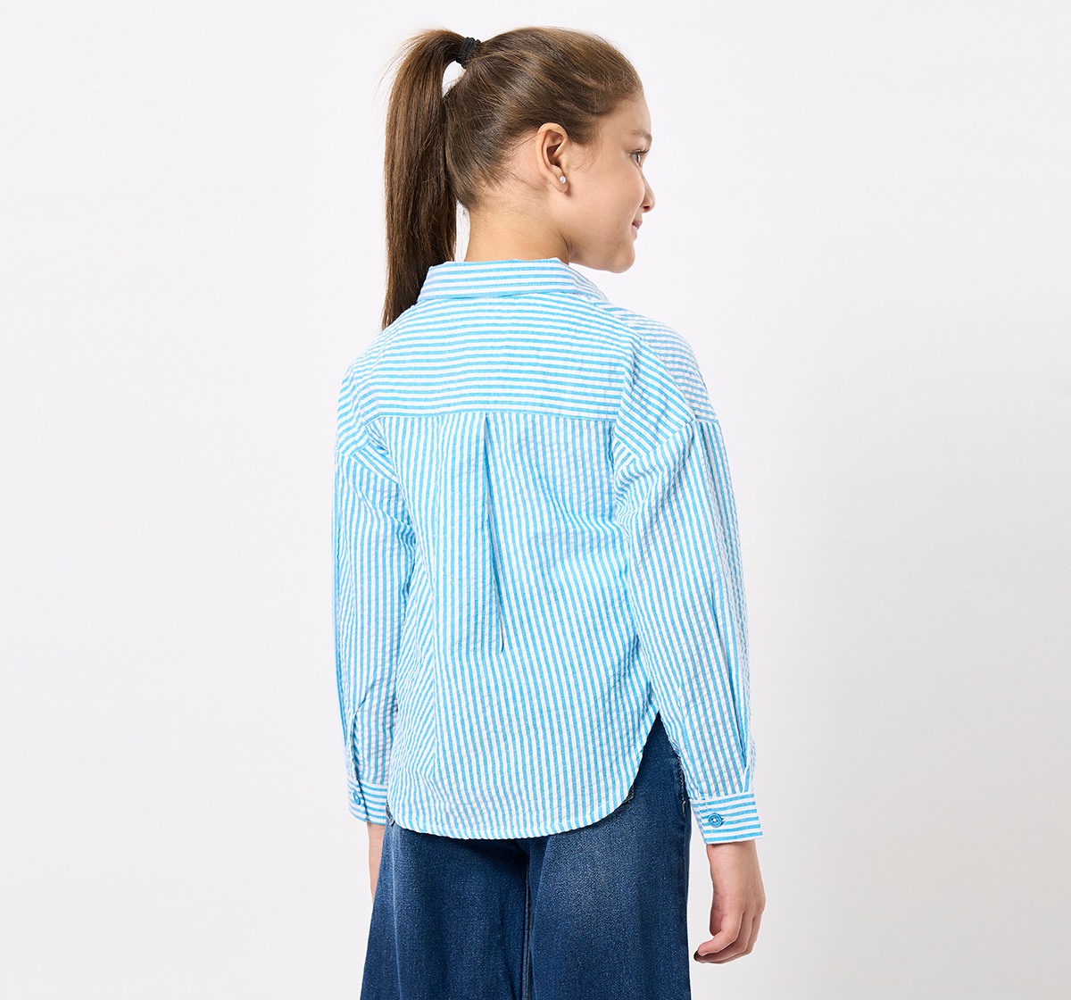 Ed-a-Mamma Kids Girls Tops Blue