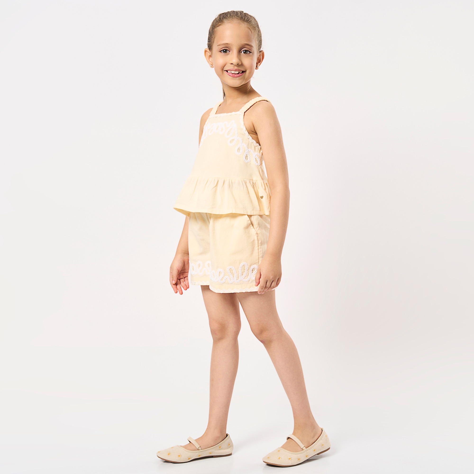 Ed-a-Mamma Kids Girls Sets Beige