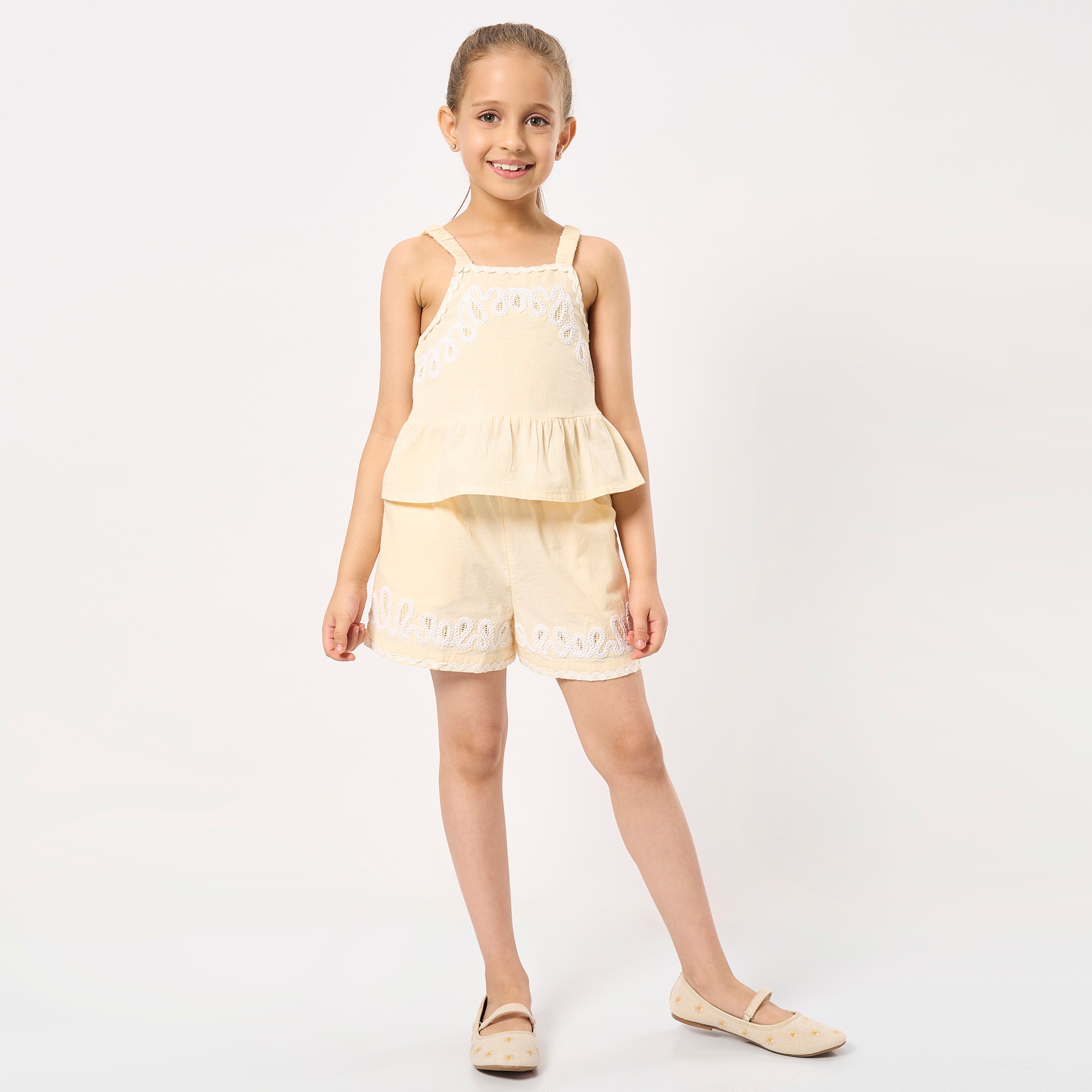 Ed-a-Mamma Kids Girls Sets Beige