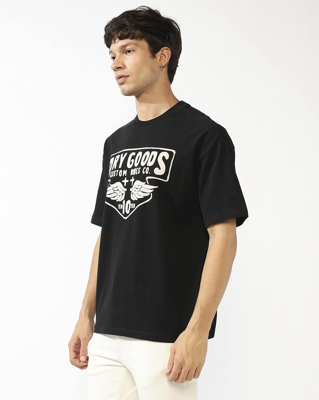 AUTOMOBILE FLOCK PRINT TSHIRT