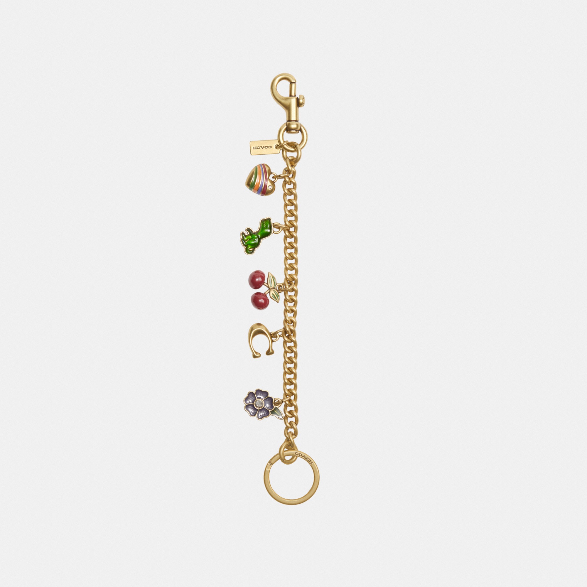 Motif Chain Bag Charm