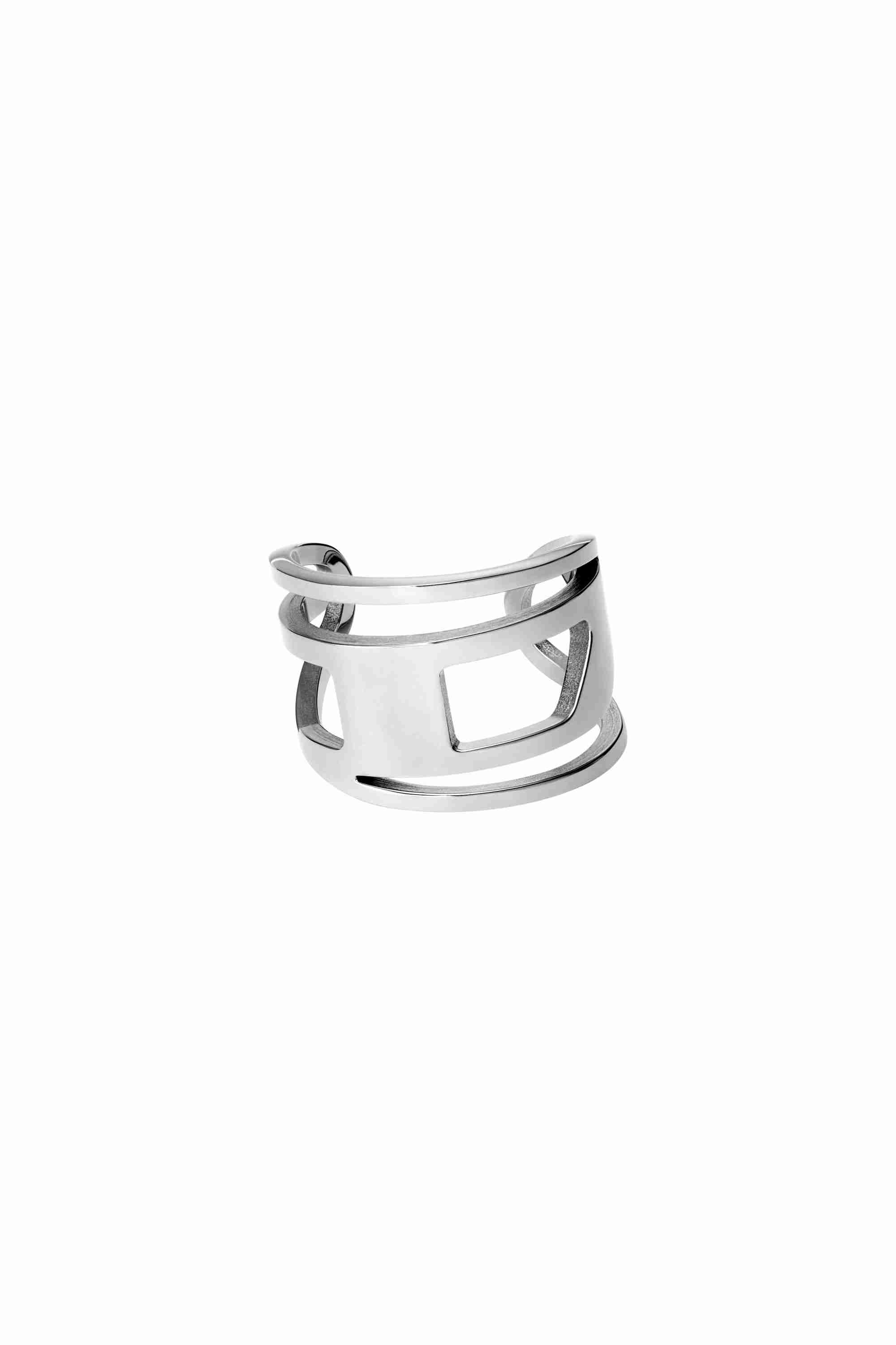 Silver DX1548040 - Stainless Steel Band Ring