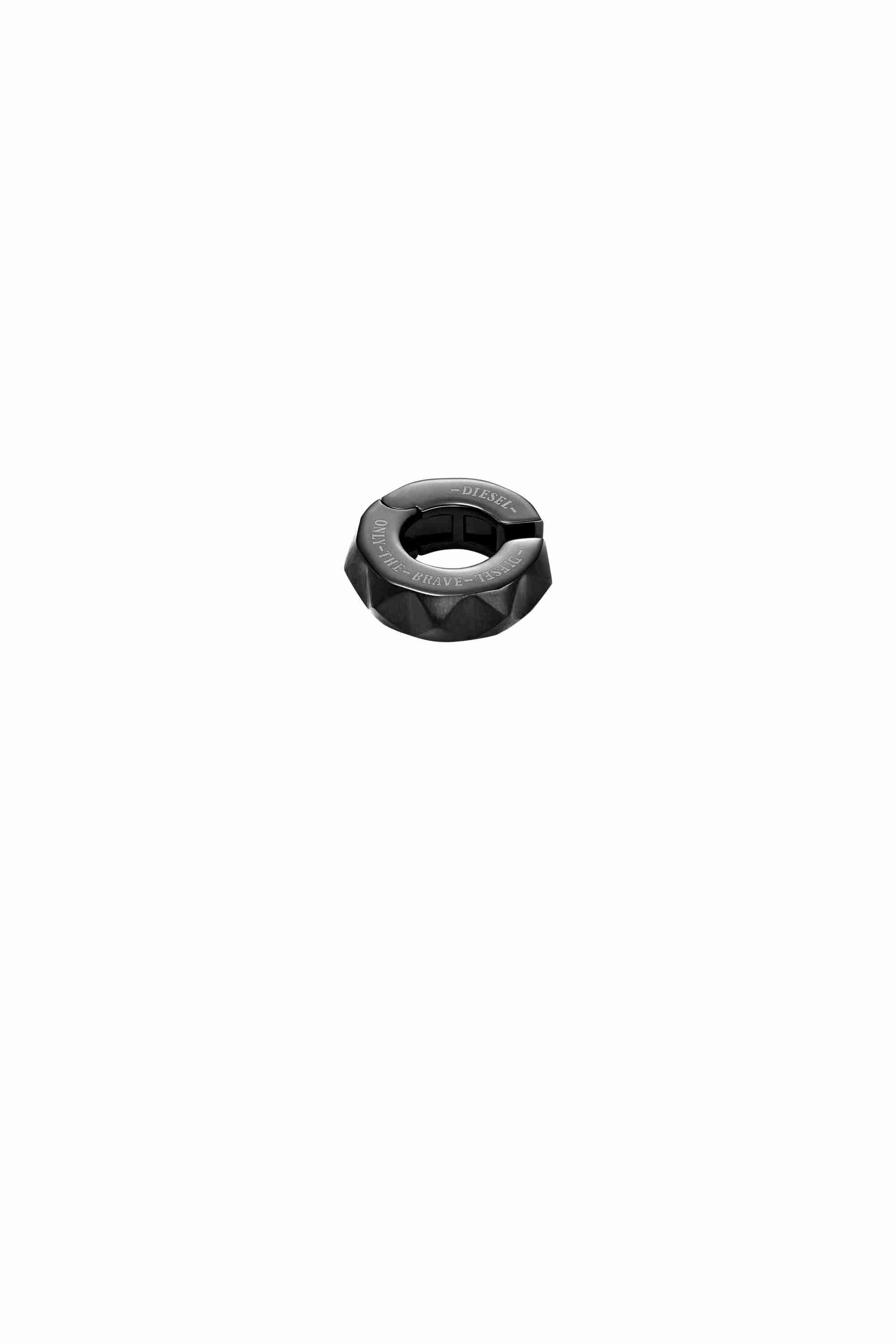 Black DX1556001 - Black Stainless Steel Cuff Earring