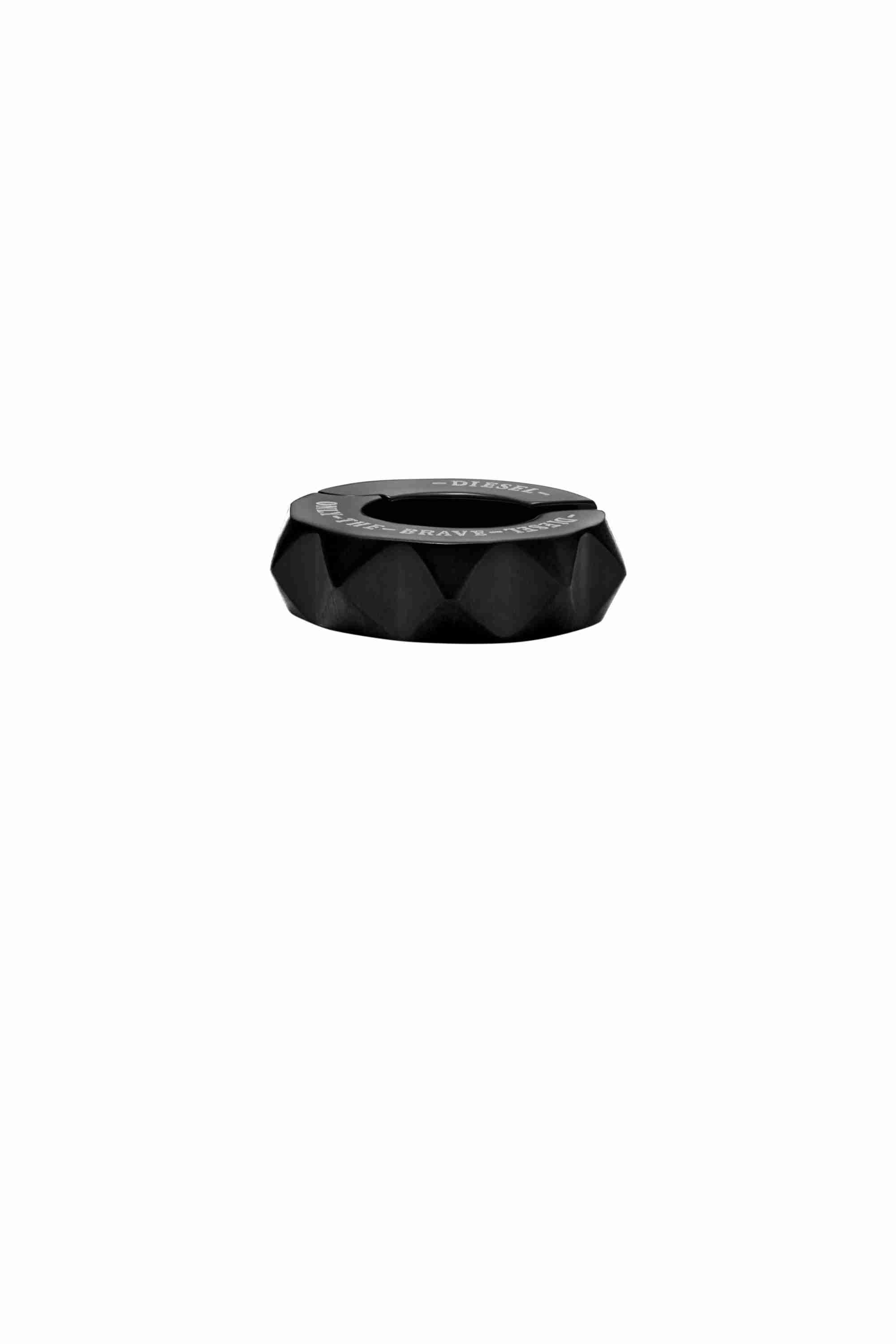 Black DX1556001 - Black Stainless Steel Cuff Earring