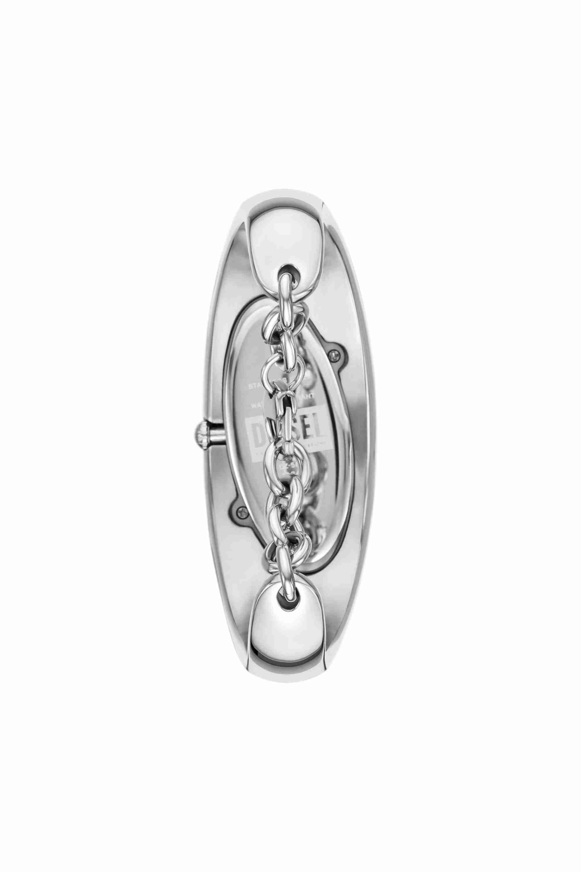 Silver Wonder-D Two-Hand Stainless Steel Watch