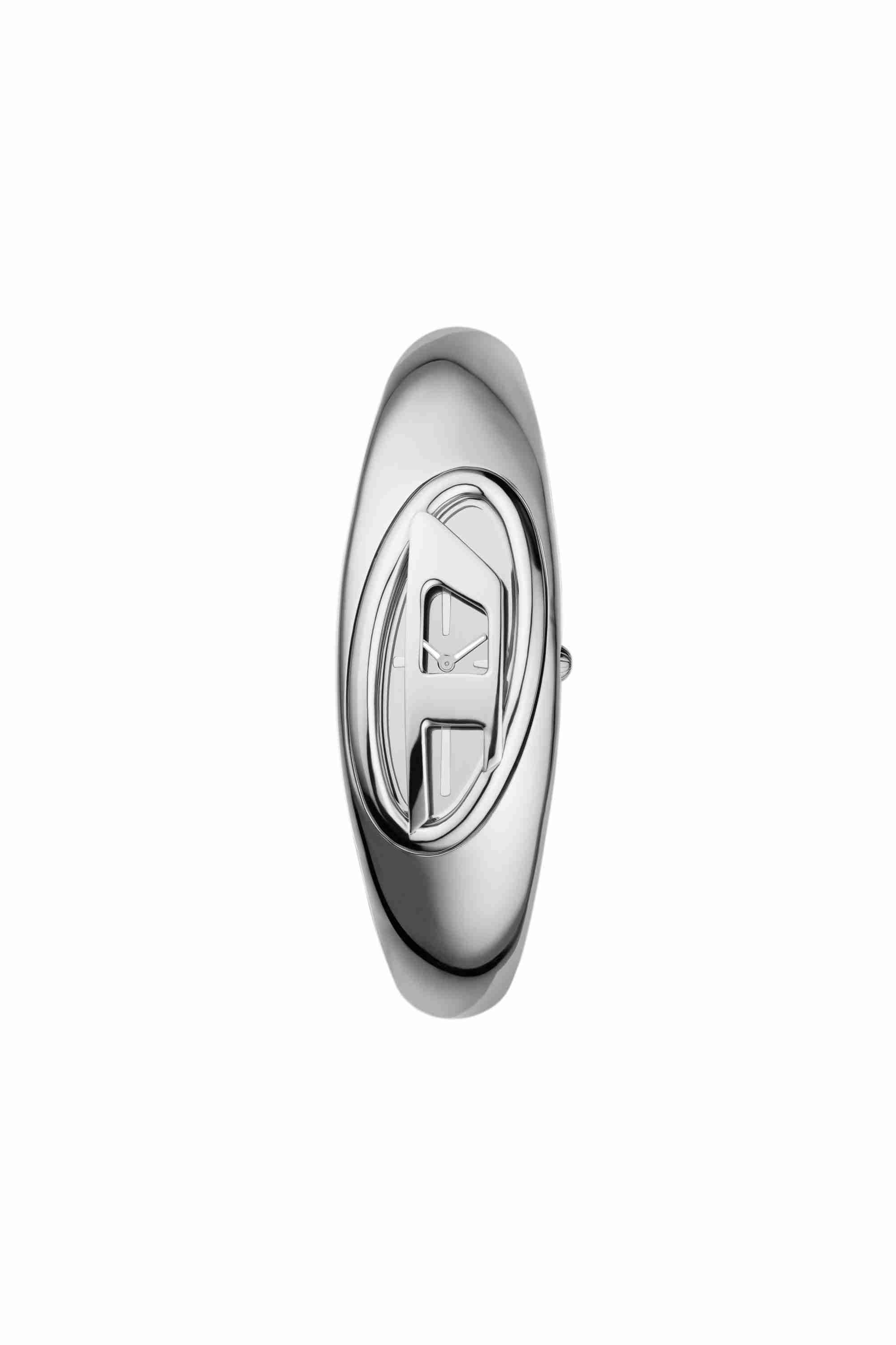 Silver Wonder-D Two-Hand Stainless Steel Watch