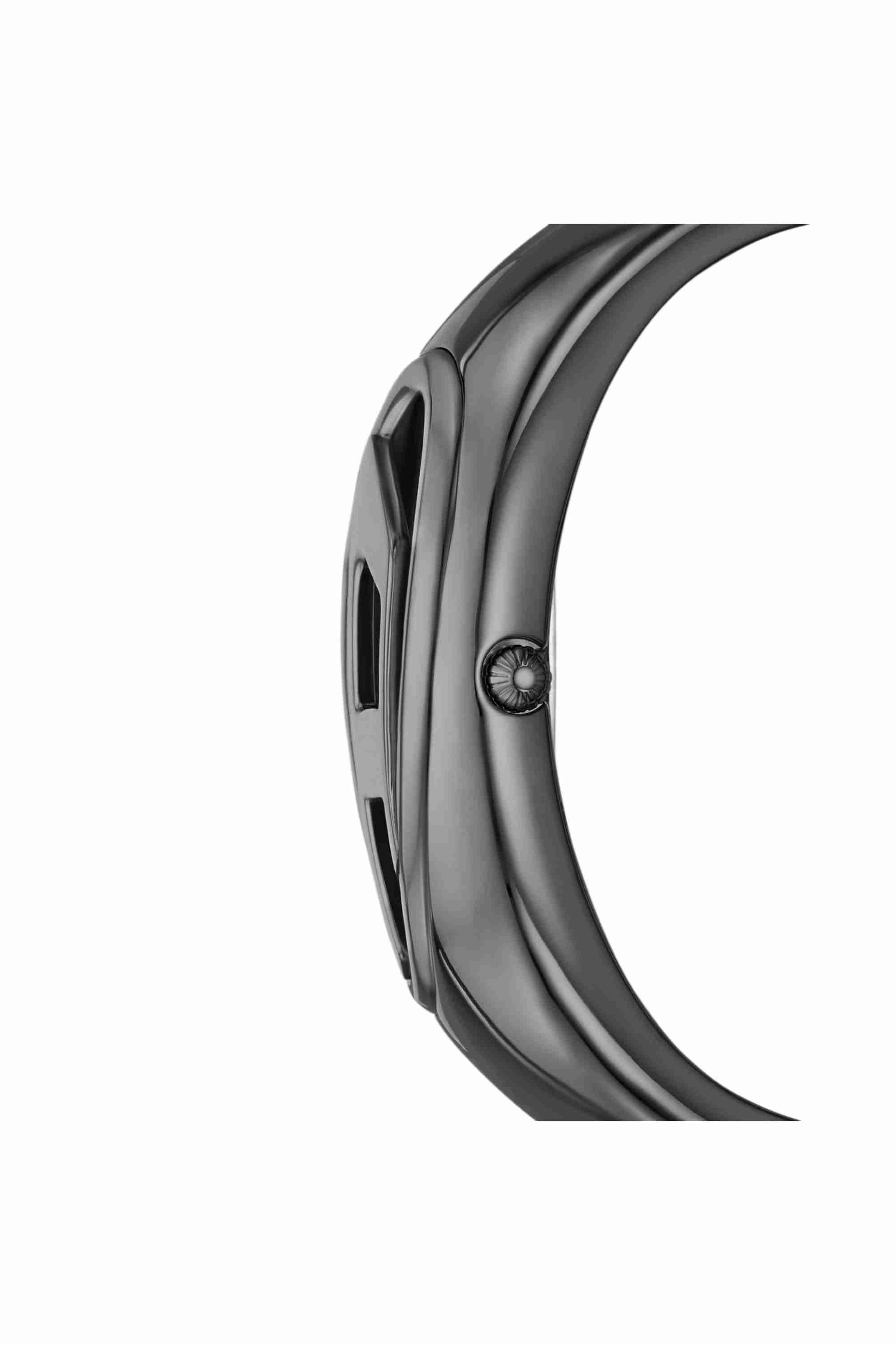 Black DZ5607 - Wonder-D Two Hand Gunmetal Stainless Steel Watch