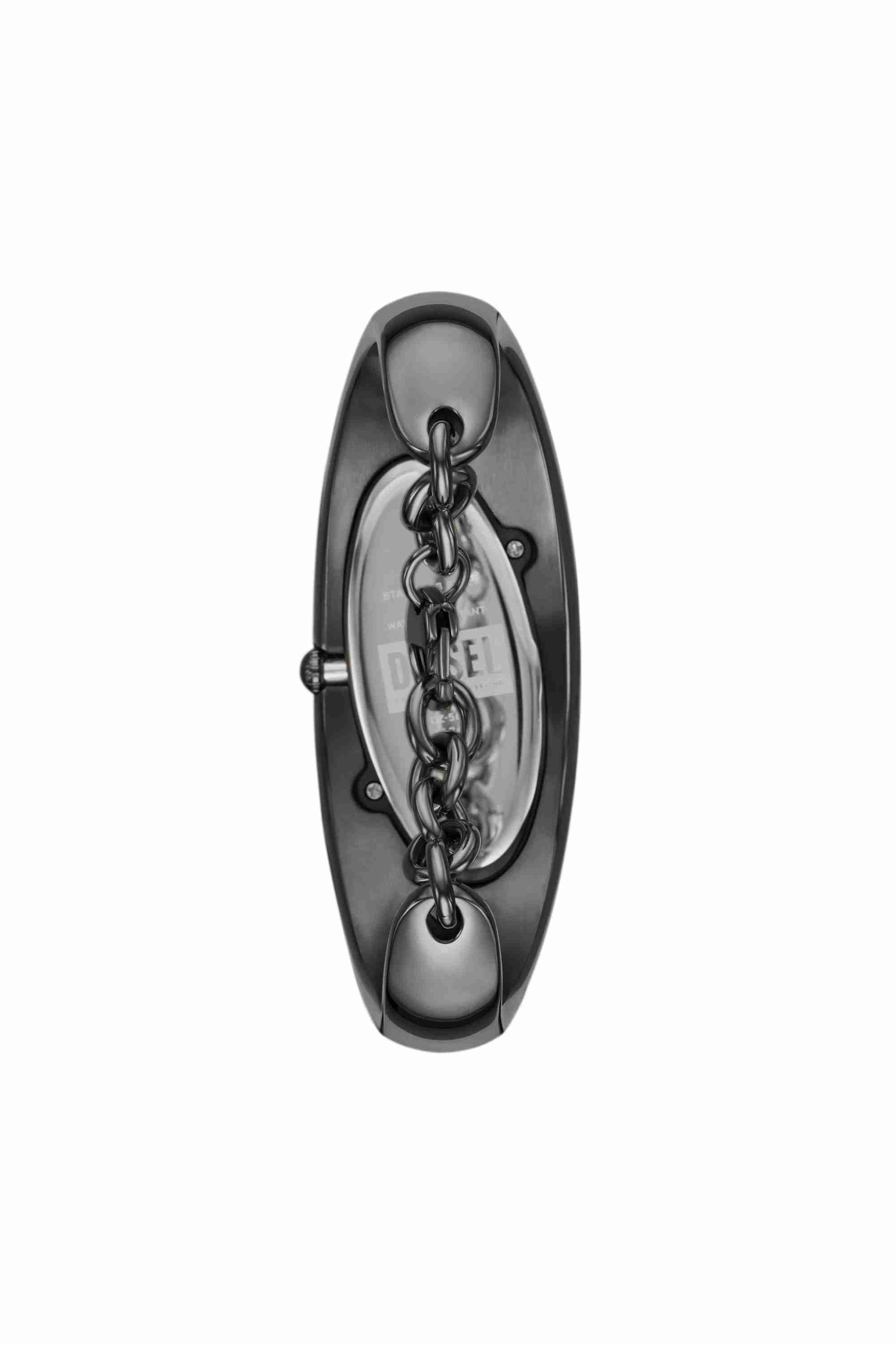 Black DZ5607 - Wonder-D Two Hand Gunmetal Stainless Steel Watch