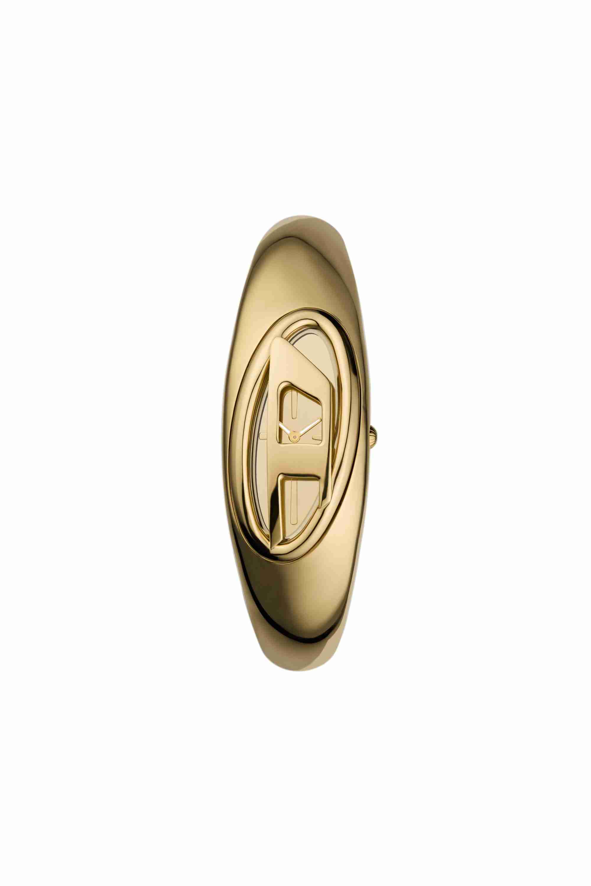 Gold Wonder-D Two-Hand Gold-Tone Stainless Steel Watch