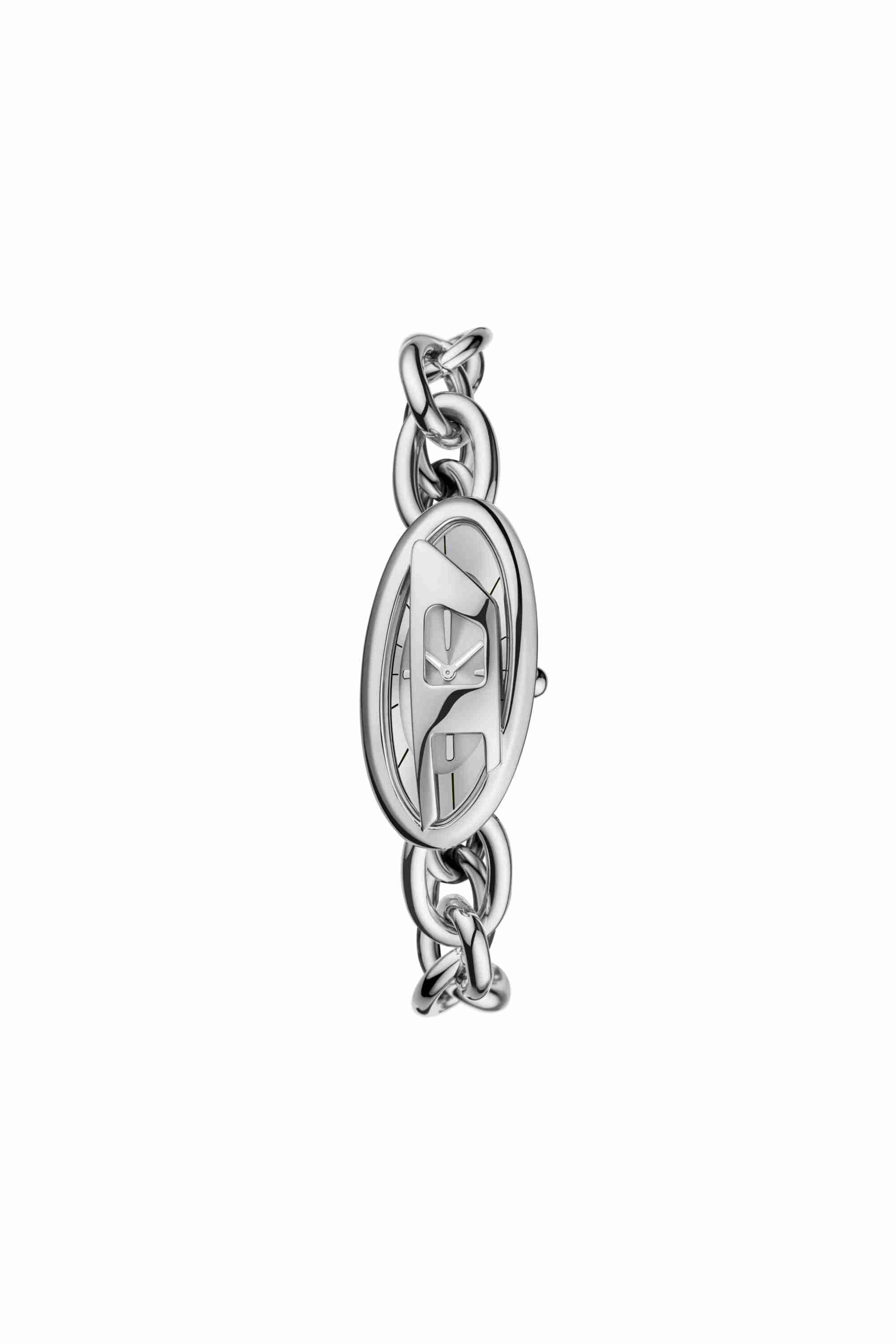 Silver D-Era Two -Hand Stainless Steel Watch