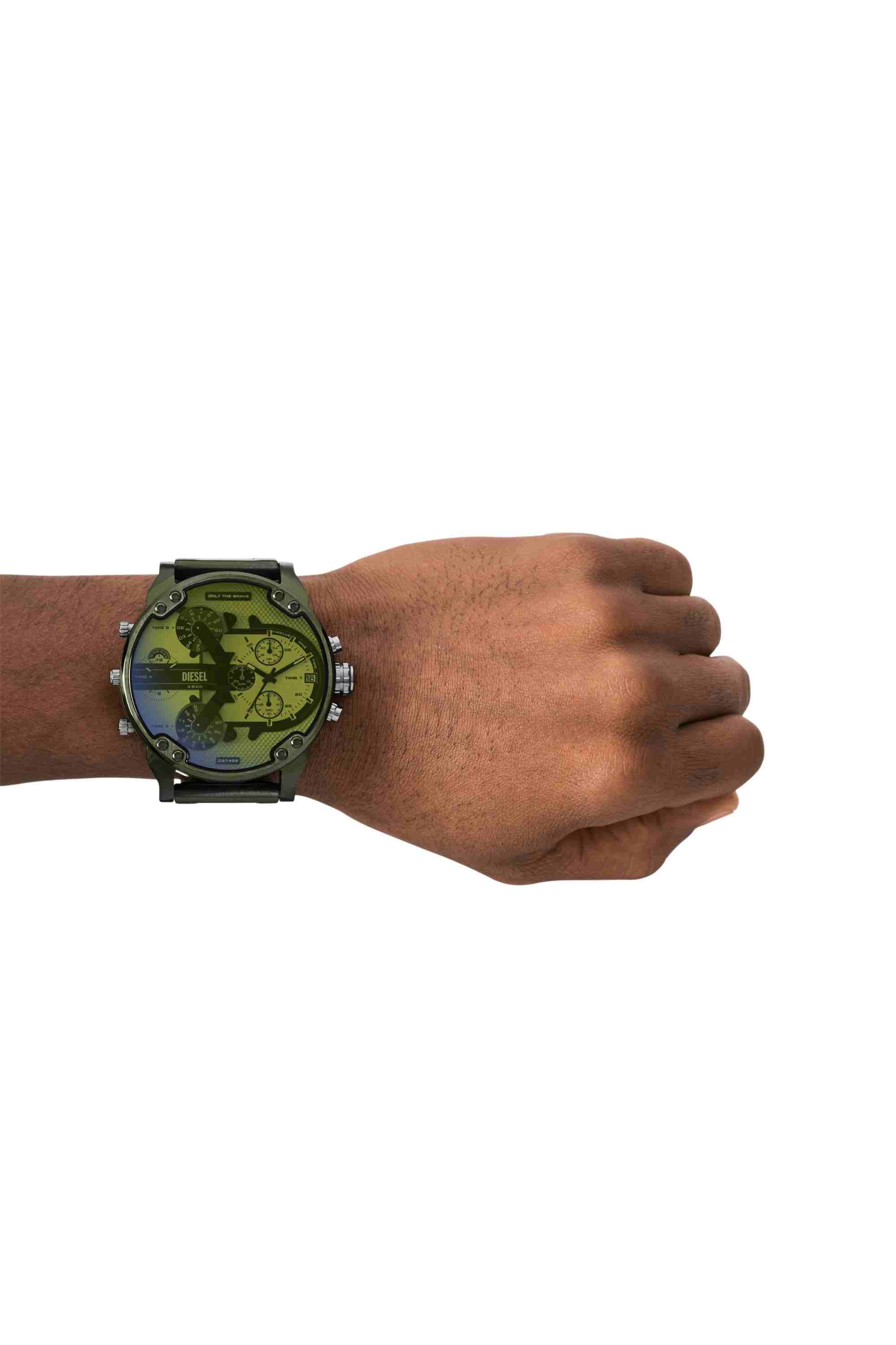 Green Mr. Daddy 2.0 Green Stainless Steel Watch