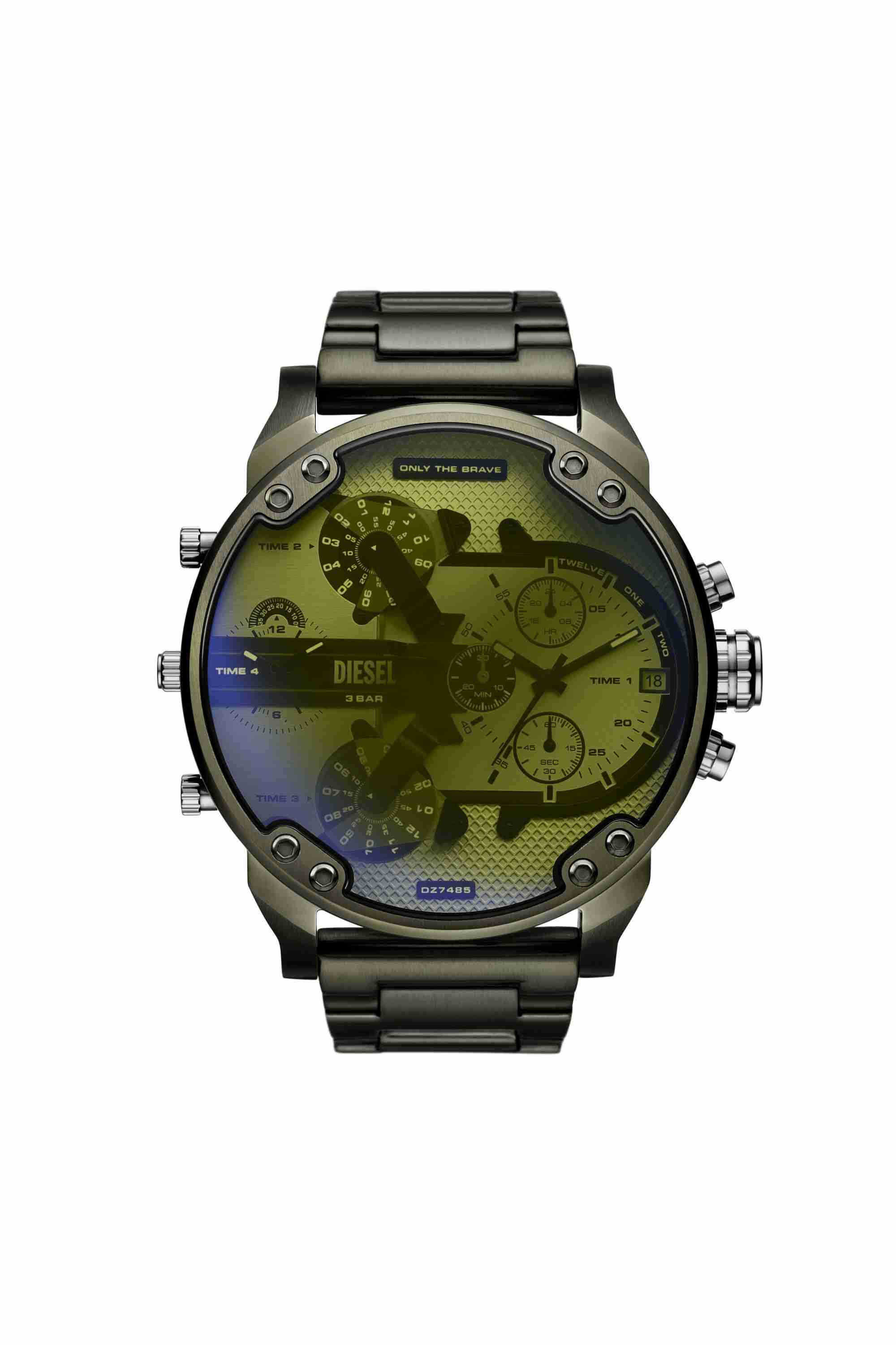 Green Mr. Daddy 2.0 Green Stainless Steel Watch