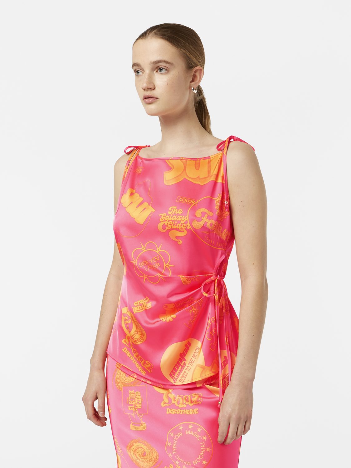 Satin Tank Top