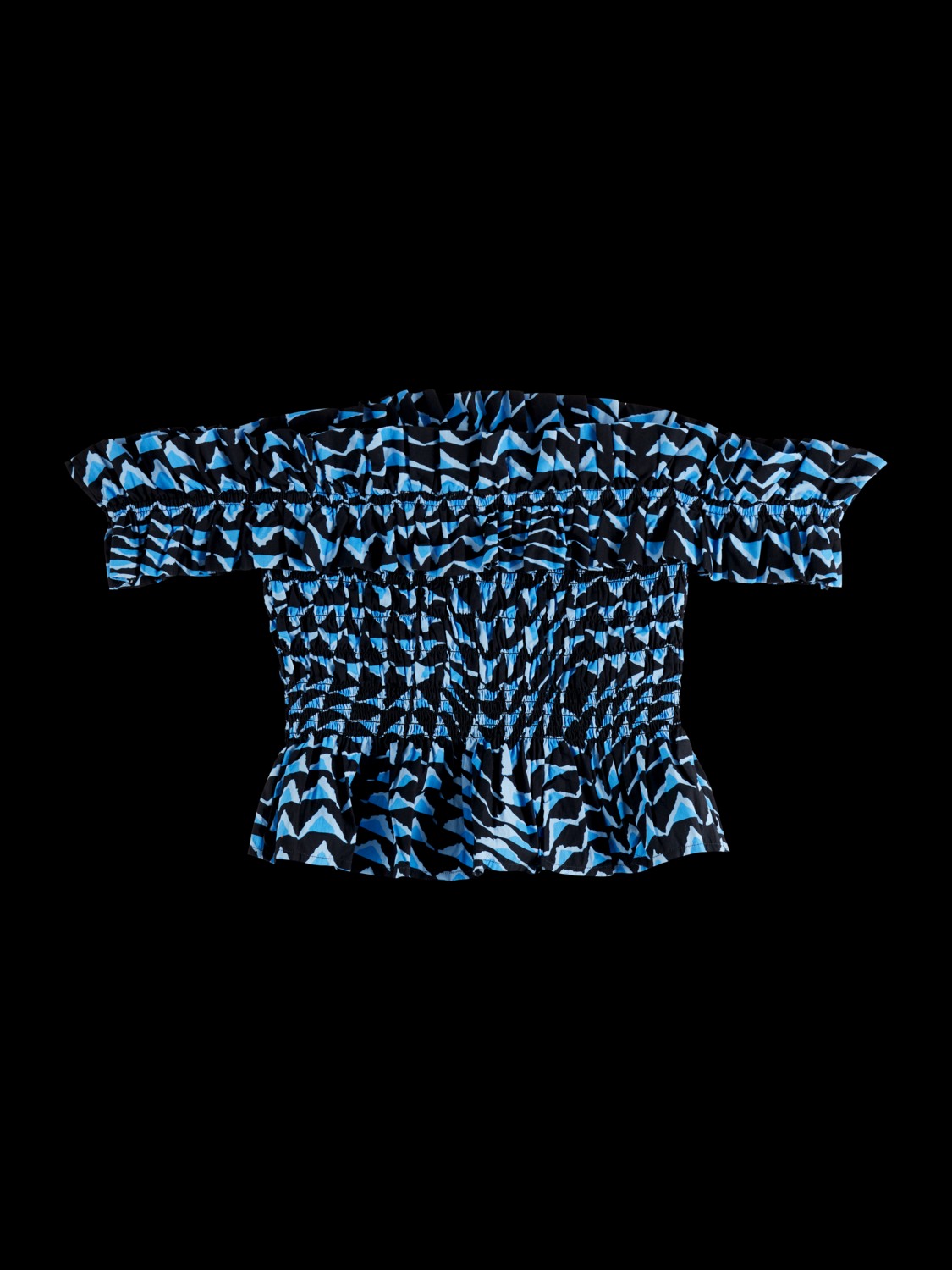 Ruffles Dropped Shoulder Top