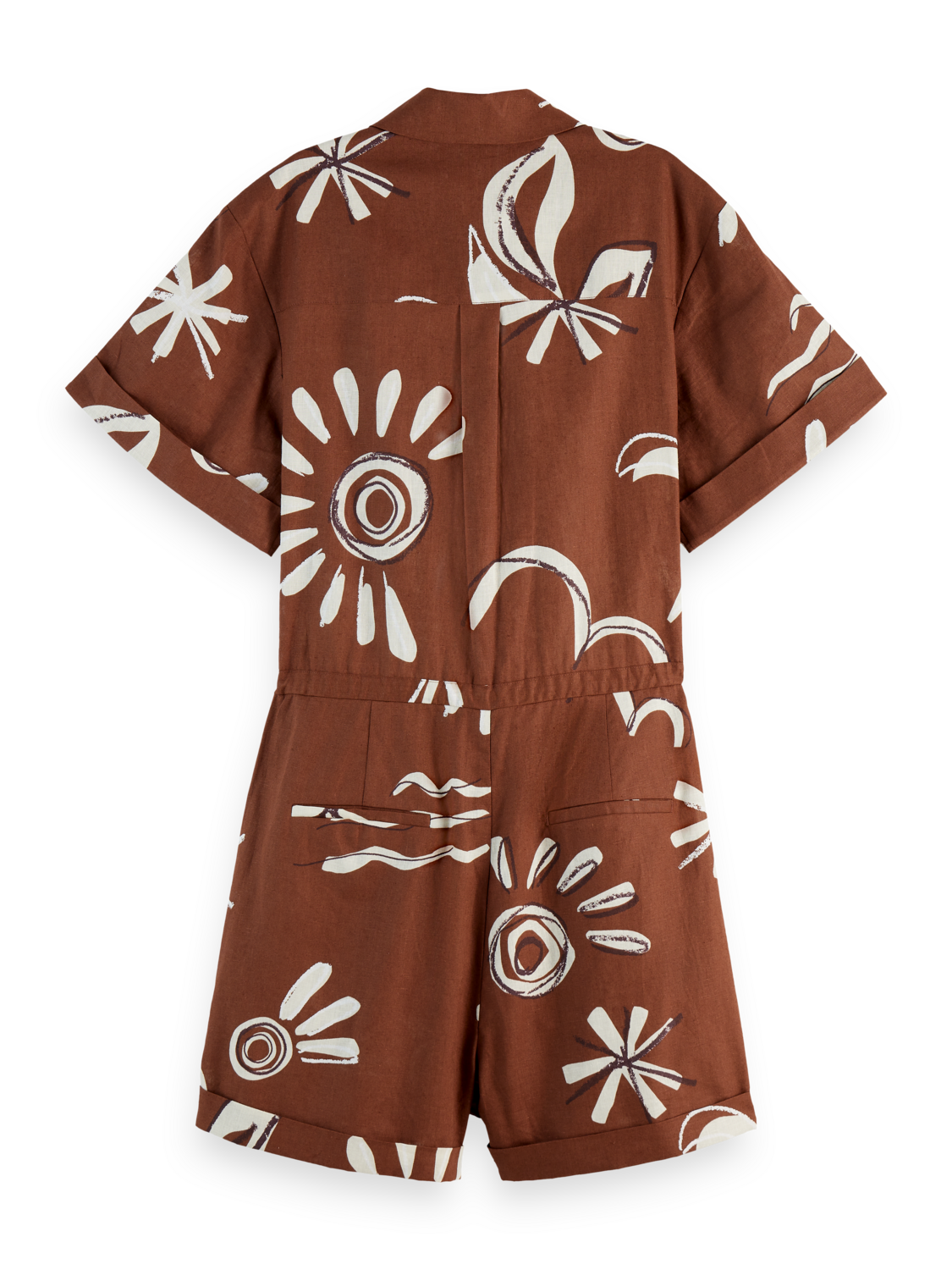Linen Utility Playsuit