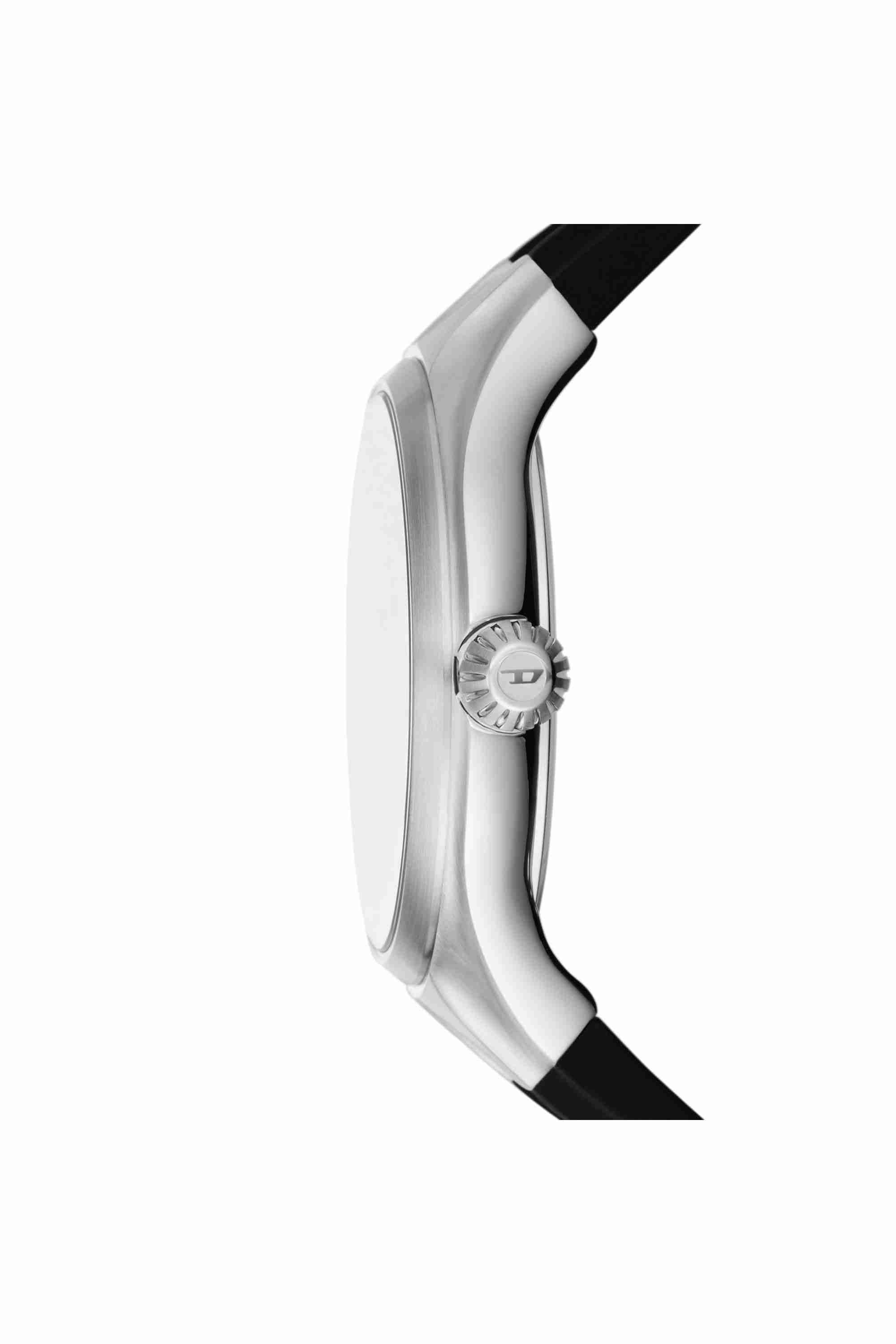 Black Streamline Silicone Watch