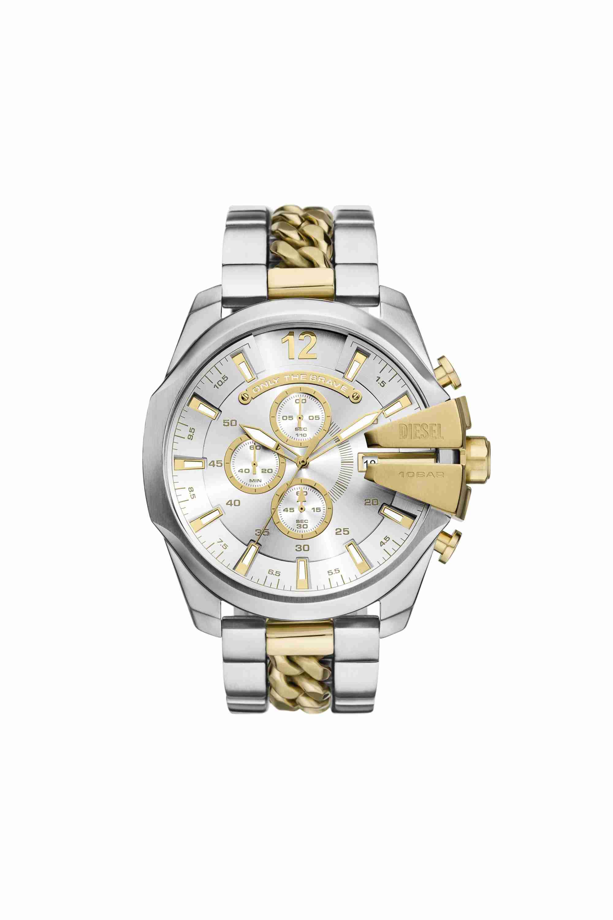 Multicolor Mega Chief Two-Tone Stainless Steel Watch