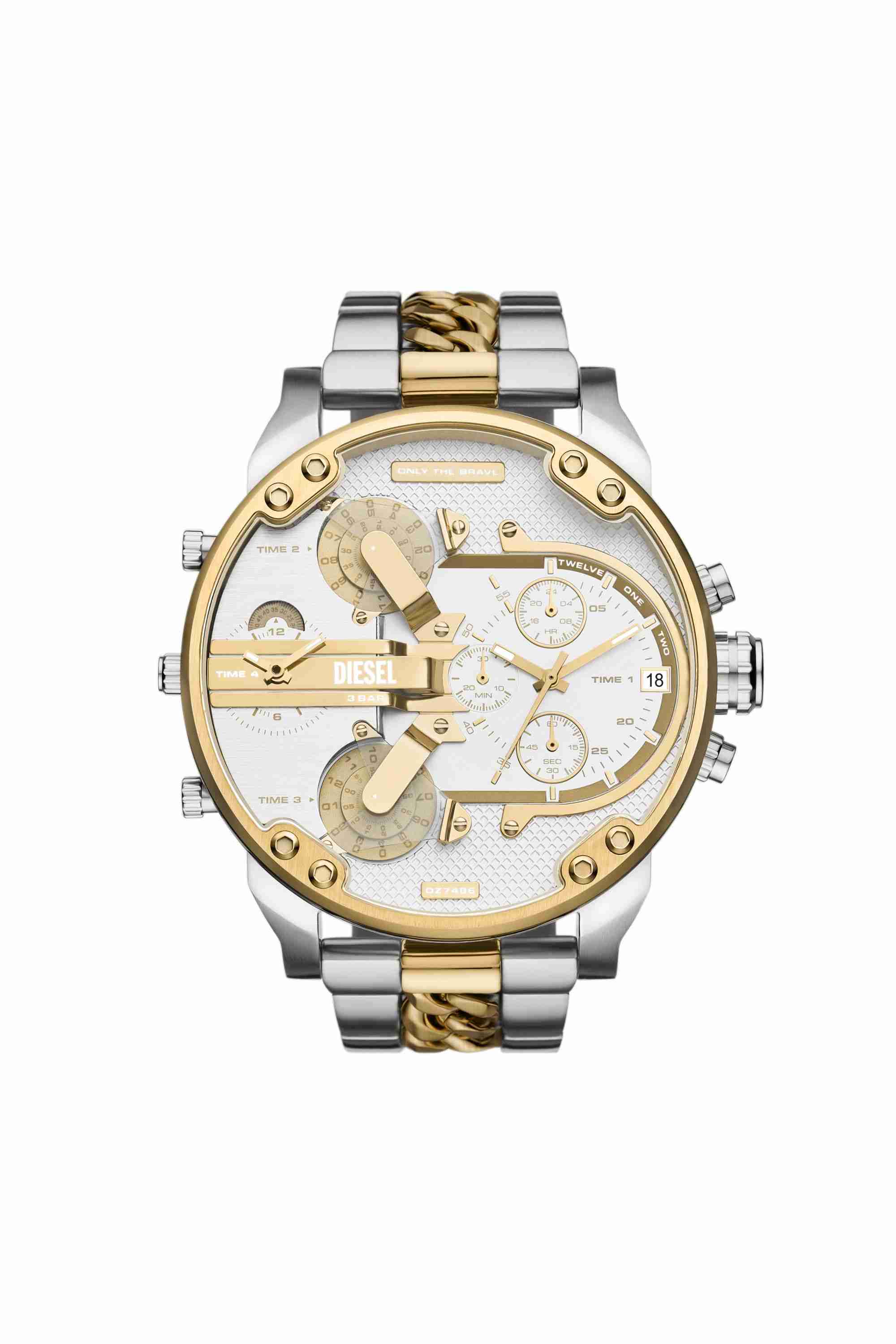 Multicolor Mr. Daddy 2.0 Two-Tone Stainless Steel Watch