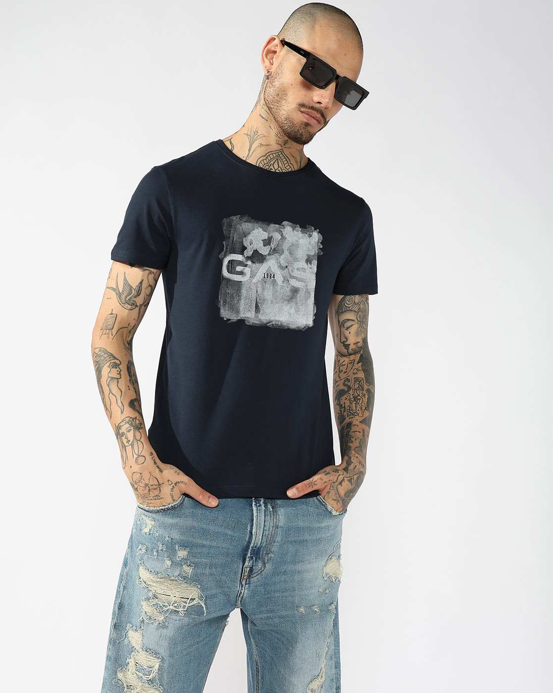 GAS | Minimalist Slim fit Graphic Tee