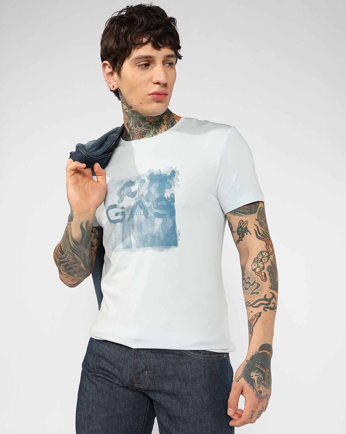 GAS | Minimalist Slim fit Graphic Tee