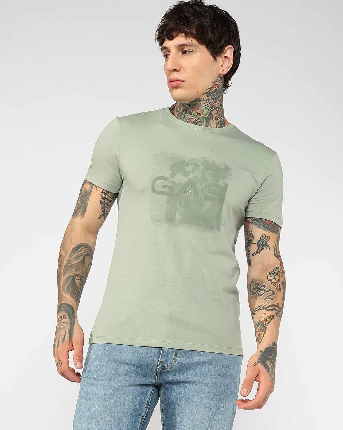 GAS | Minimalist Slim fit Graphic Tee
