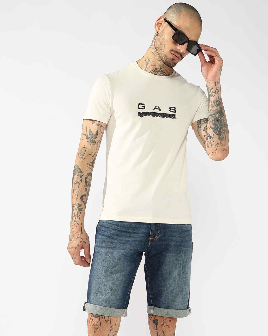 GAS | Short sleeve Slim Fit GAS Logo T-Shirt