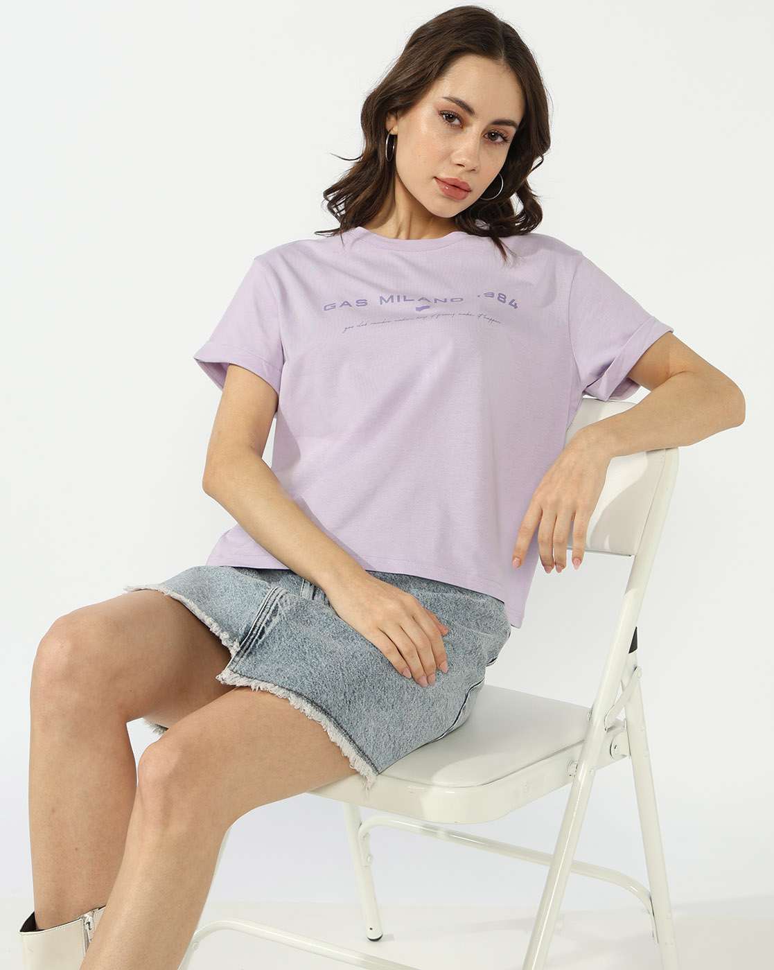 GAS | GAS Milano 1984 Regular Fit T-Shirt