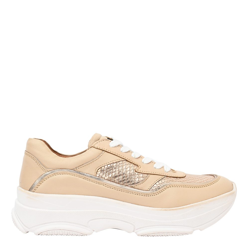 SM-1600 Light Nude/Rose Gold Sneakers