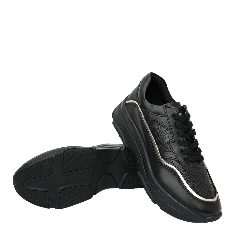 SM-1600 Black Sneakers
