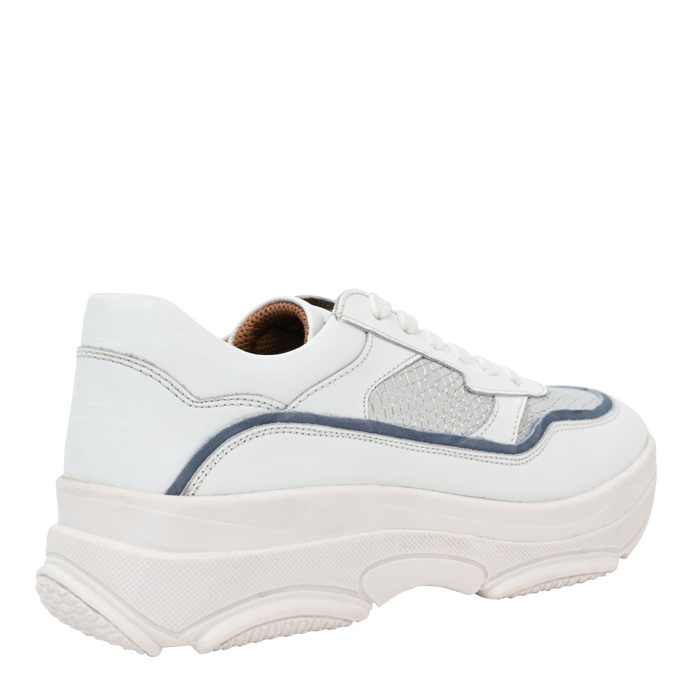 SM-1600 Off White/Silver Sneakers